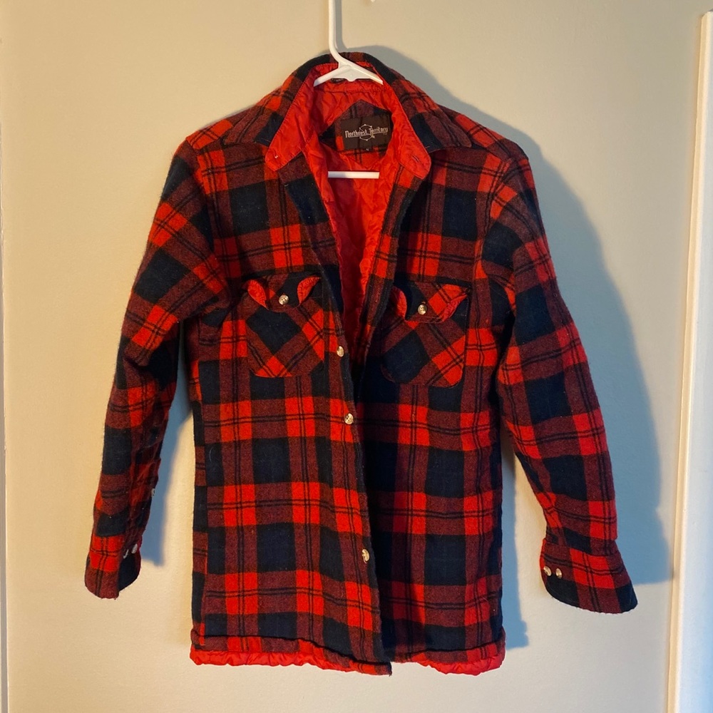Insulated flannel shirt/jacket